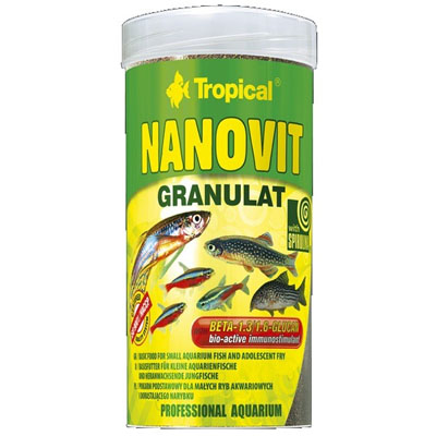 TROPICAL- Nanovit granulát 3000ml - Kliknutím na obrázok zatvorte -